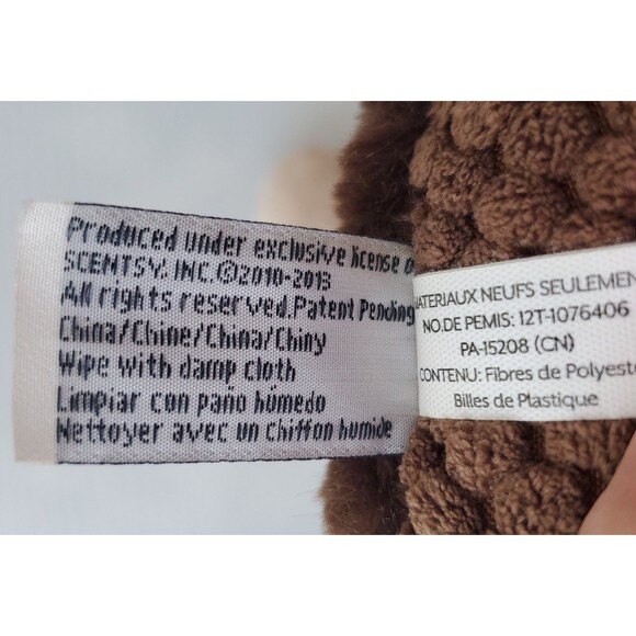 Scentsy Buddy Magnus the Moose Retired Plush 2013 Scarf Christmas retired Lovey - Picture 8 of 10